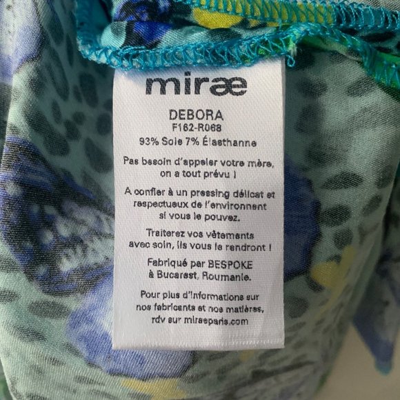 Debora Butterfly Silk Dress - Picture 4 of 9